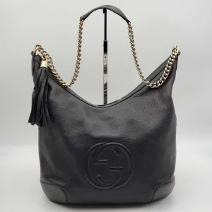 100% Authentic Gucci Leather Shoulder Bag