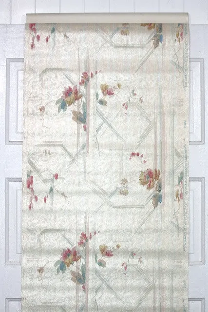 1930s Floral Vintage Wallpaper