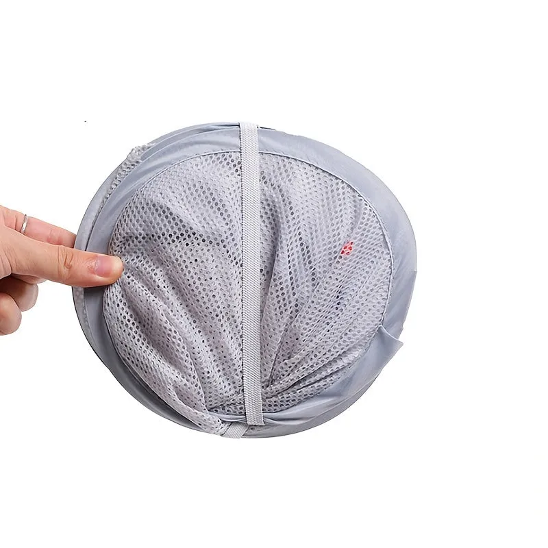 1pc Folding Wall Mounted Dirty Clothes Basket