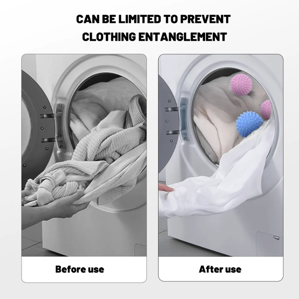 4 Pieces Eco-Friendly Fabric Softening & Revitalizing Dryer Balls