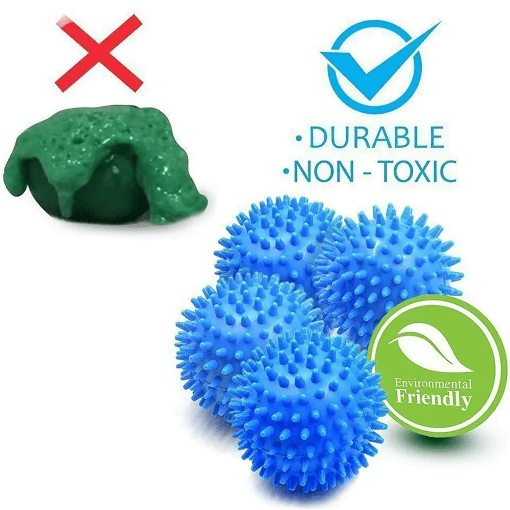 4 Pieces Eco-Friendly Fabric Softening & Revitalizing Dryer Balls