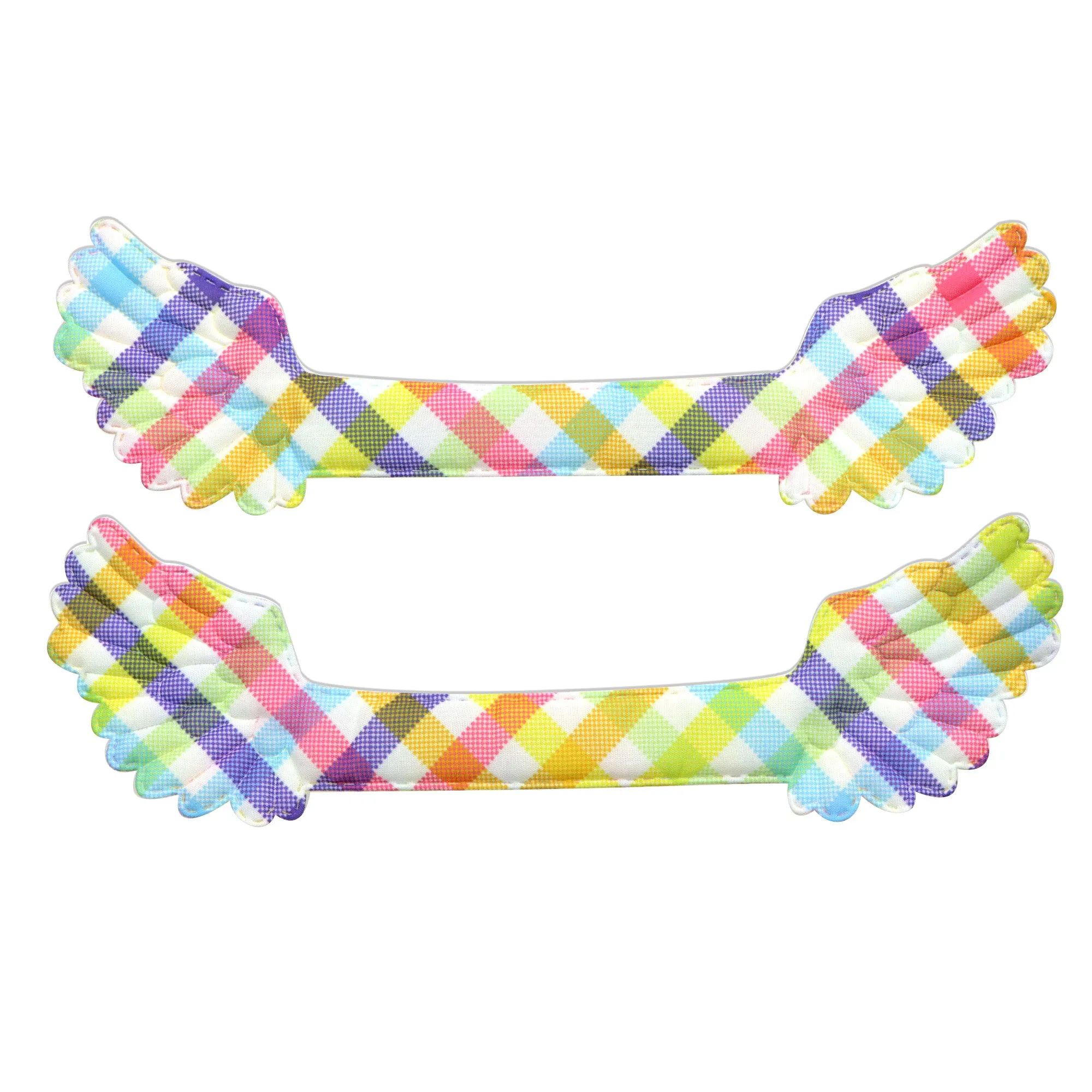 5pcs Custom Wings Padded Patch for Diy Hair scrunchies accessories