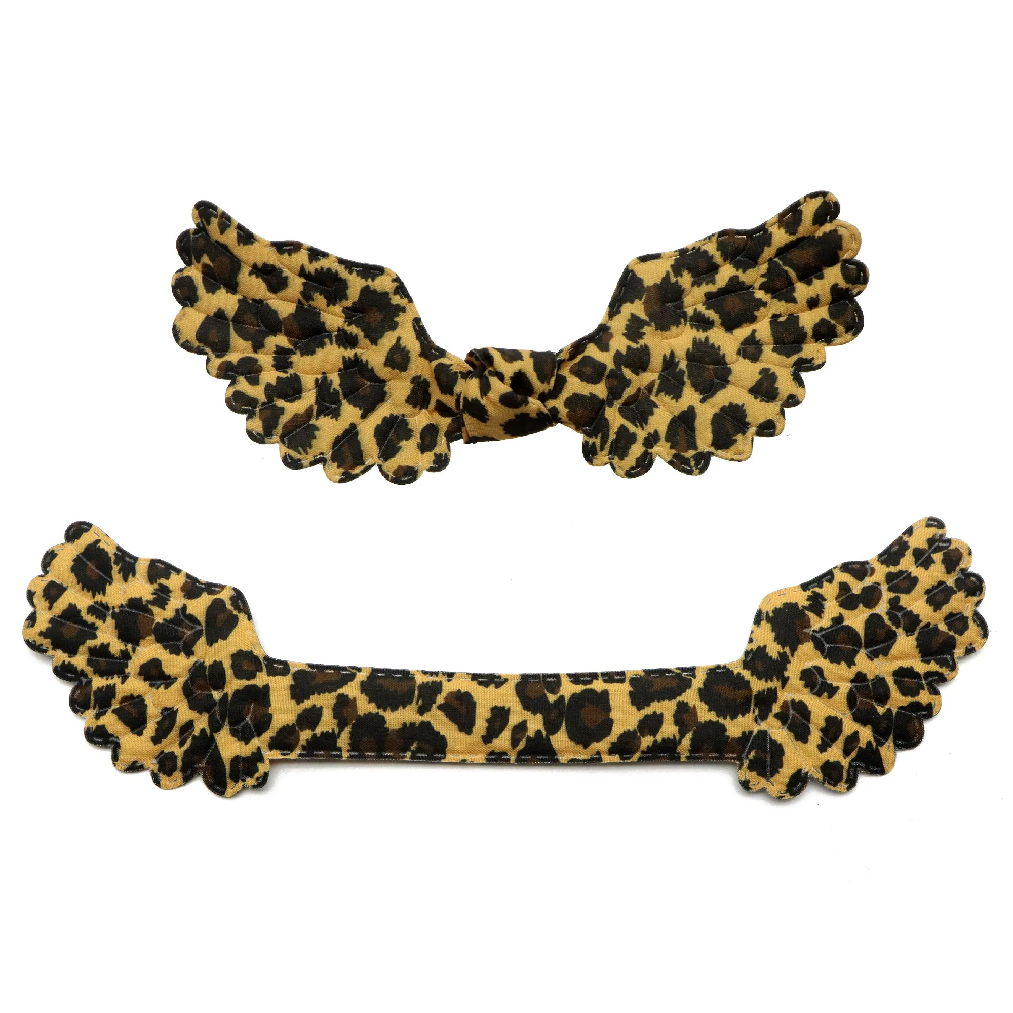 5pcs Custom Wings Padded Patch for Diy Hair scrunchies accessories