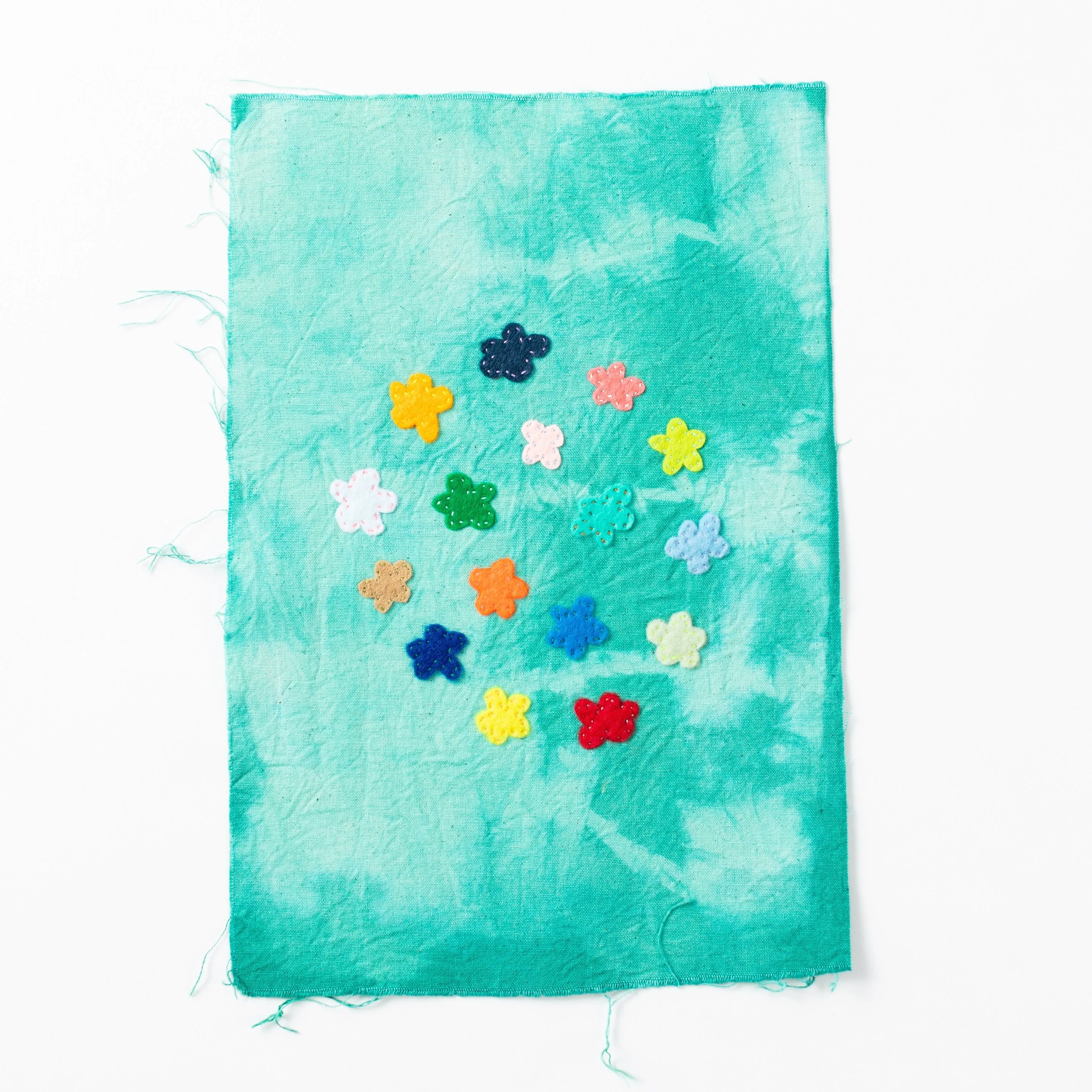 A CIRCLE OF LOVE FELT ARTWORK