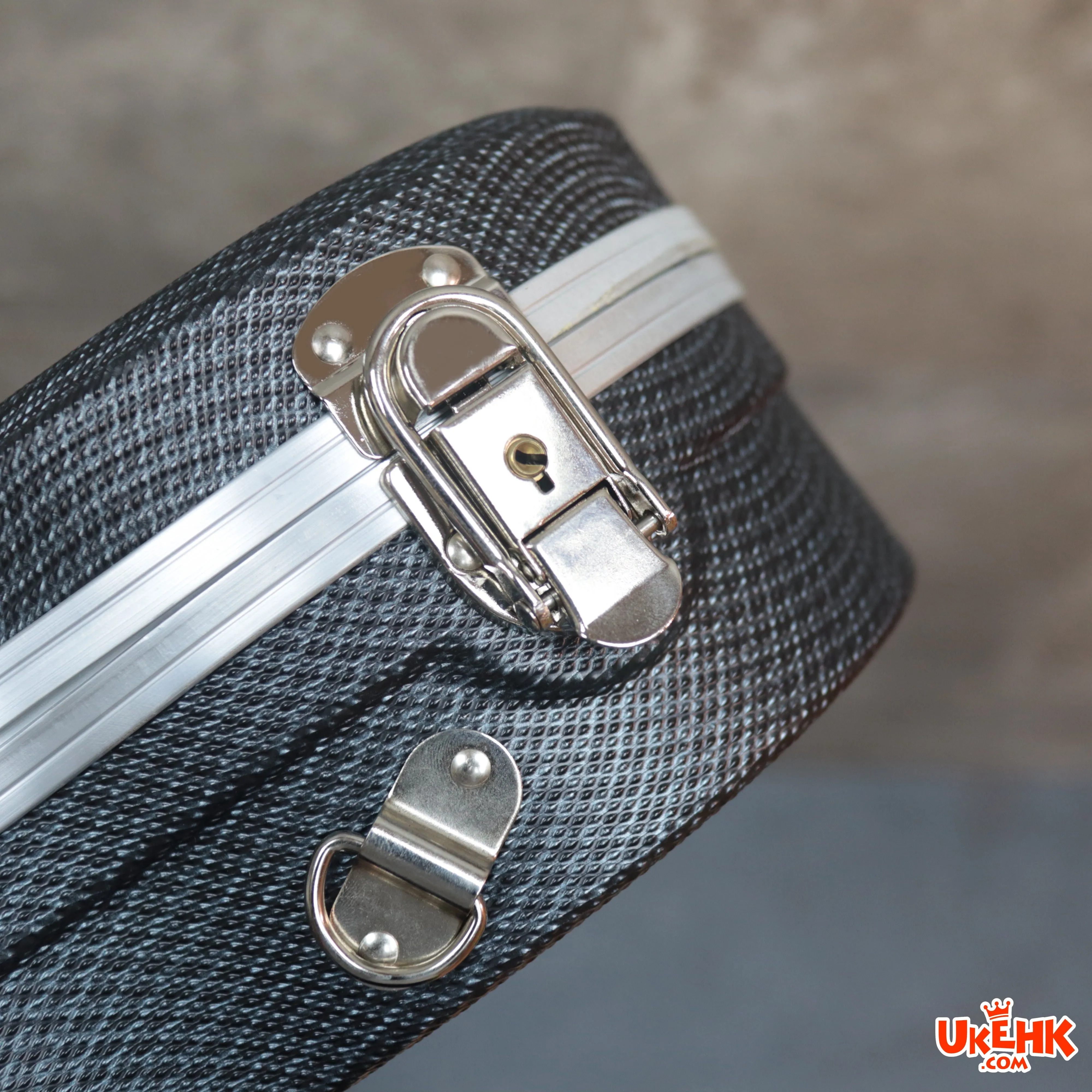 A'AMA ABS Black Soprano/Concert Case（ABS-BK-S/C)