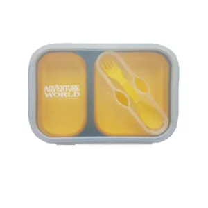 Adventure World Foldable Lunchbox (Yellow)