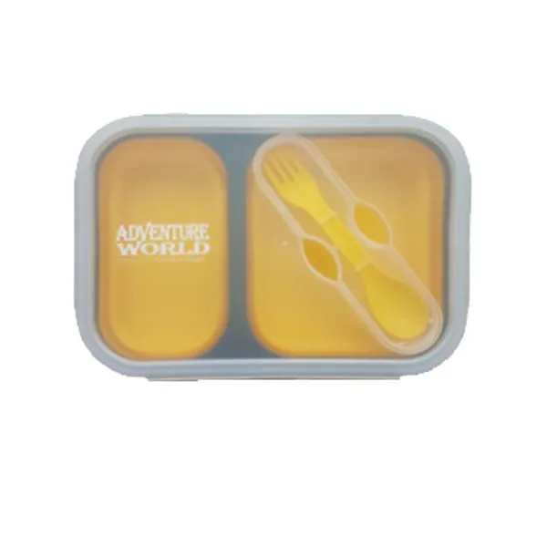 Adventure World Foldable Lunchbox (Yellow)