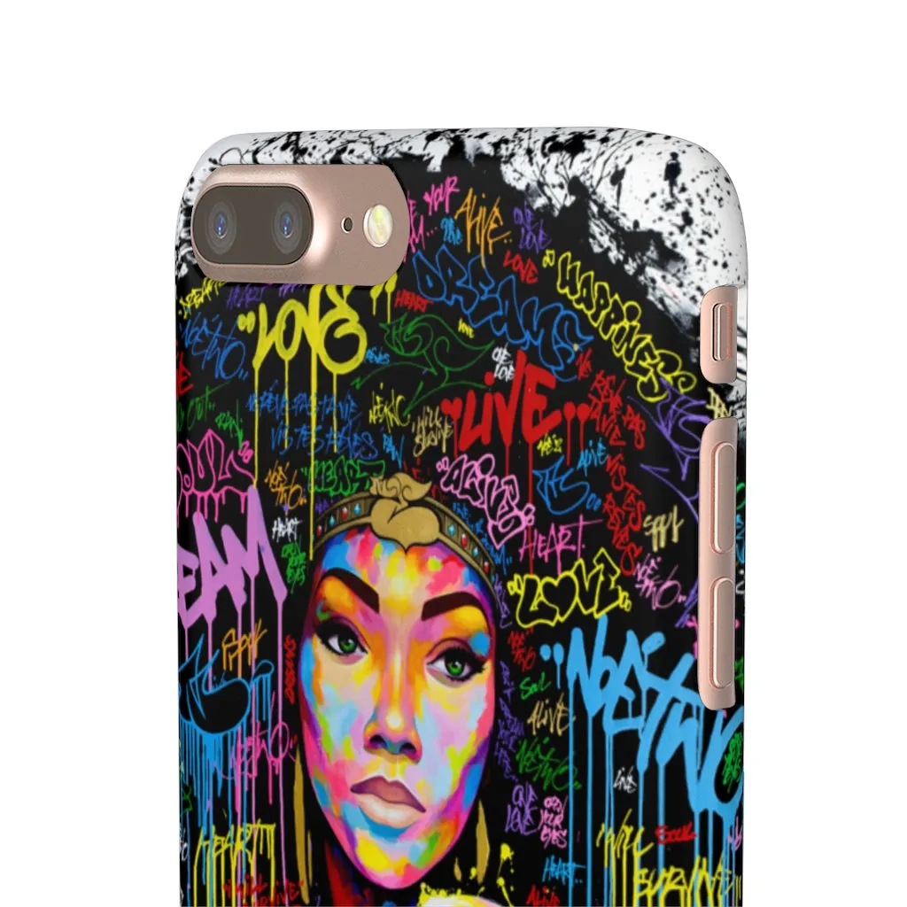Afro Queen Snap Cases