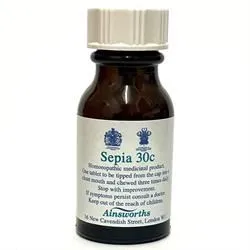 Ainsworths | Sepia 30C Single Counter Remedy 120 tabs | 120 tablet