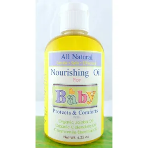 All Natural Nourishing Organic Baby Oil, Baby Massage Oil, Diaper Bag, Baby Shower, Bath Oil