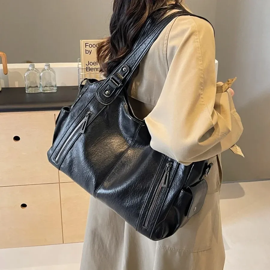 AMARA | LEATHER SHOULDER BAG