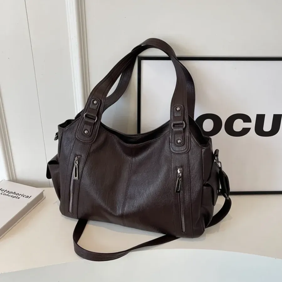 AMARA | LEATHER SHOULDER BAG