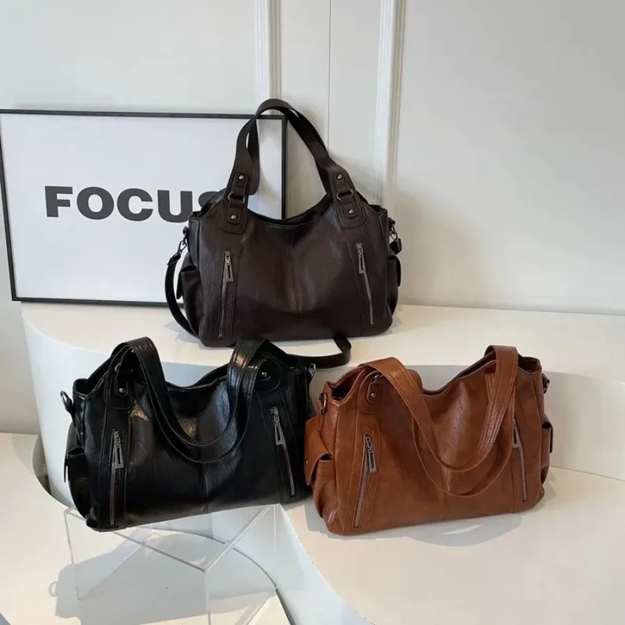 AMARA | LEATHER SHOULDER BAG