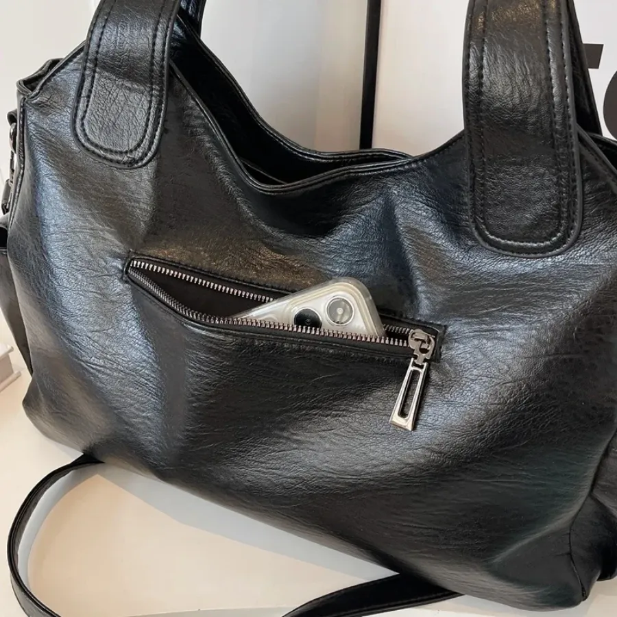 AMARA | LEATHER SHOULDER BAG