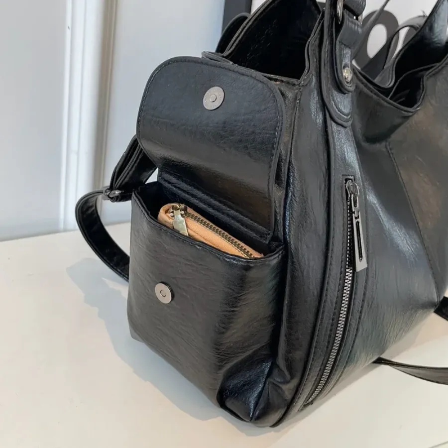 AMARA | LEATHER SHOULDER BAG
