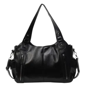 AMARA | LEATHER SHOULDER BAG