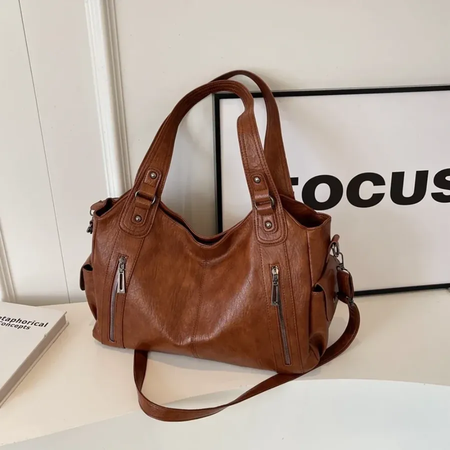 AMARA | LEATHER SHOULDER BAG