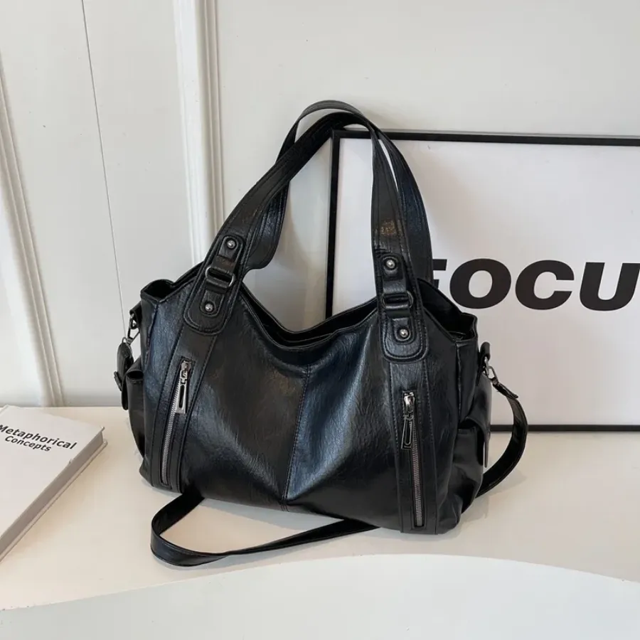 AMARA | LEATHER SHOULDER BAG