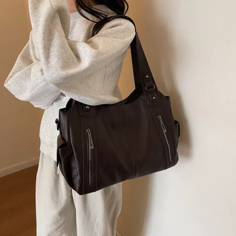 AMARA | LEATHER SHOULDER BAG