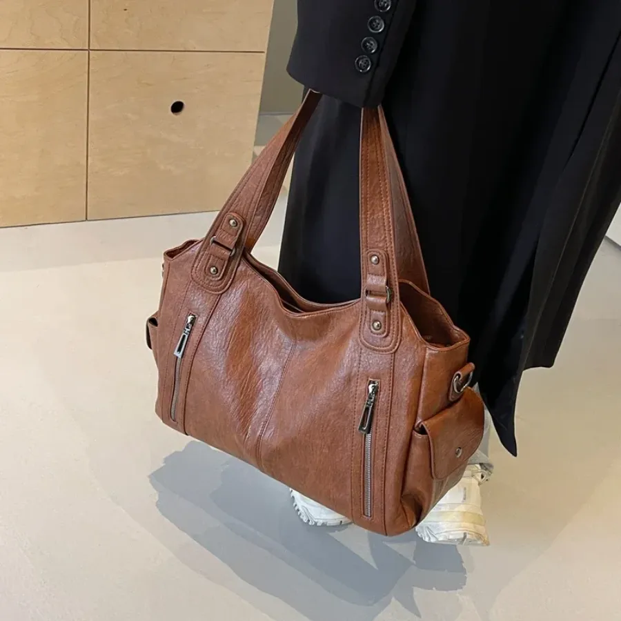 AMARA | LEATHER SHOULDER BAG