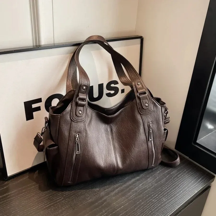 AMARA | LEATHER SHOULDER BAG