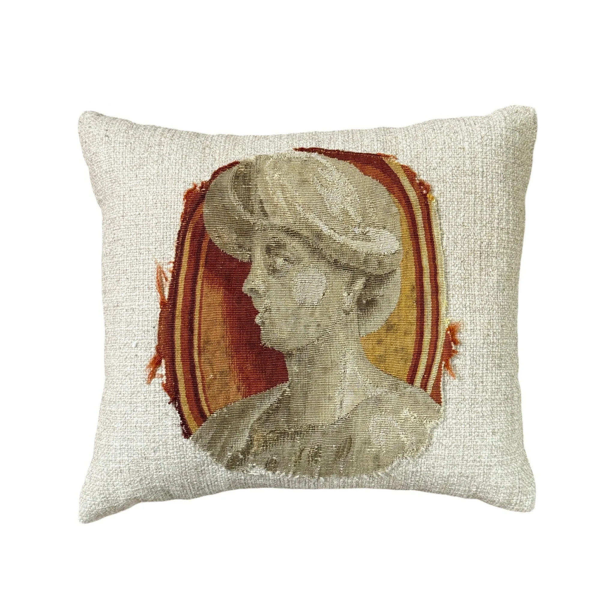 Antique Tapestry Fragment (#T090824 | 15 x 17")