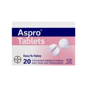 Aspro Regular 320mg Tablets  20 tablets