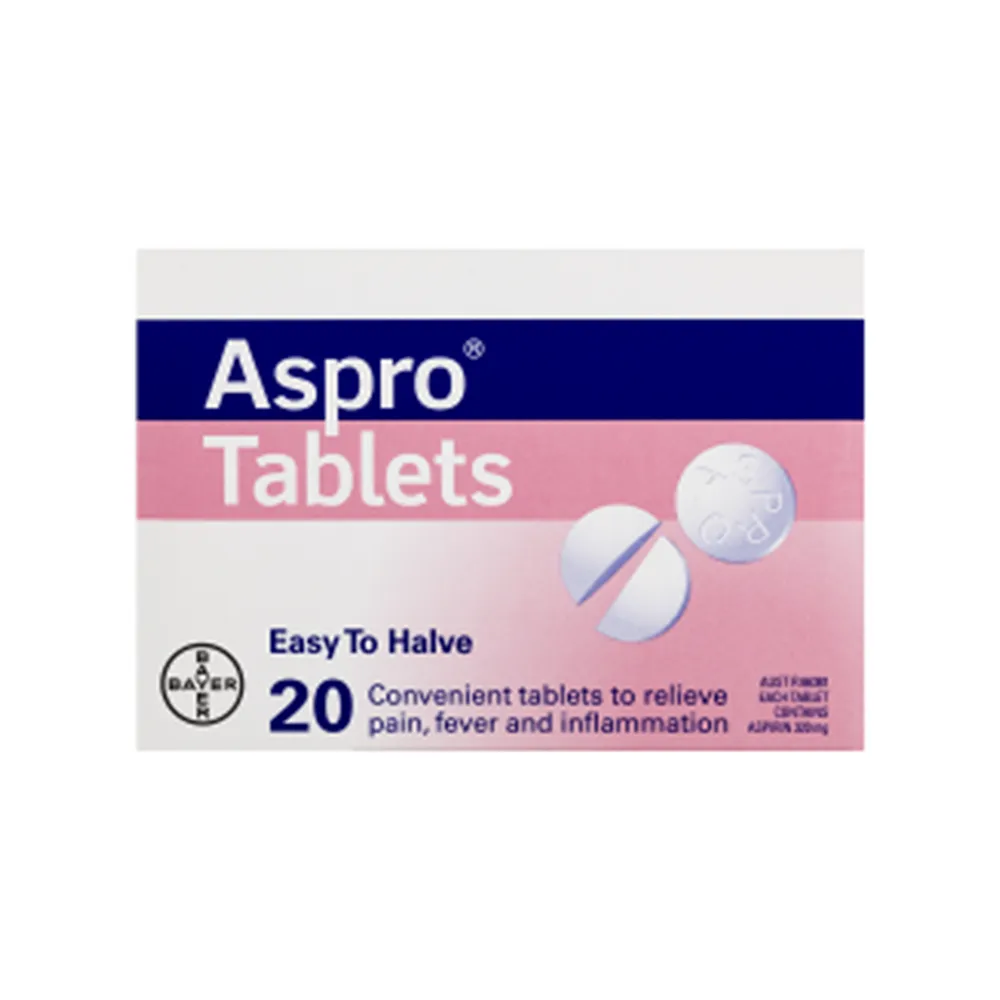 Aspro Regular 320mg Tablets  20 tablets
