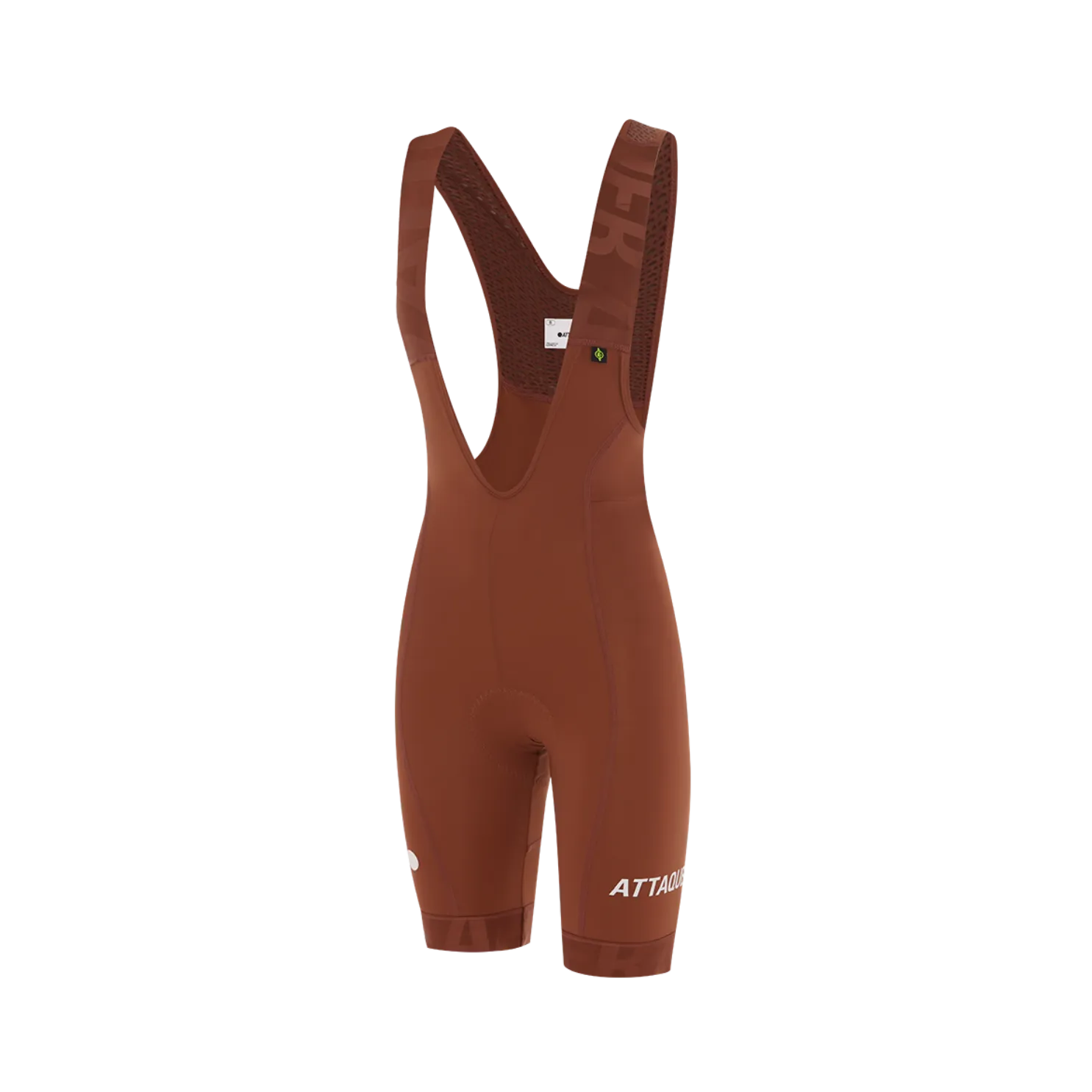 Attaquer Womens All Day Bib Short - Burnt Orange