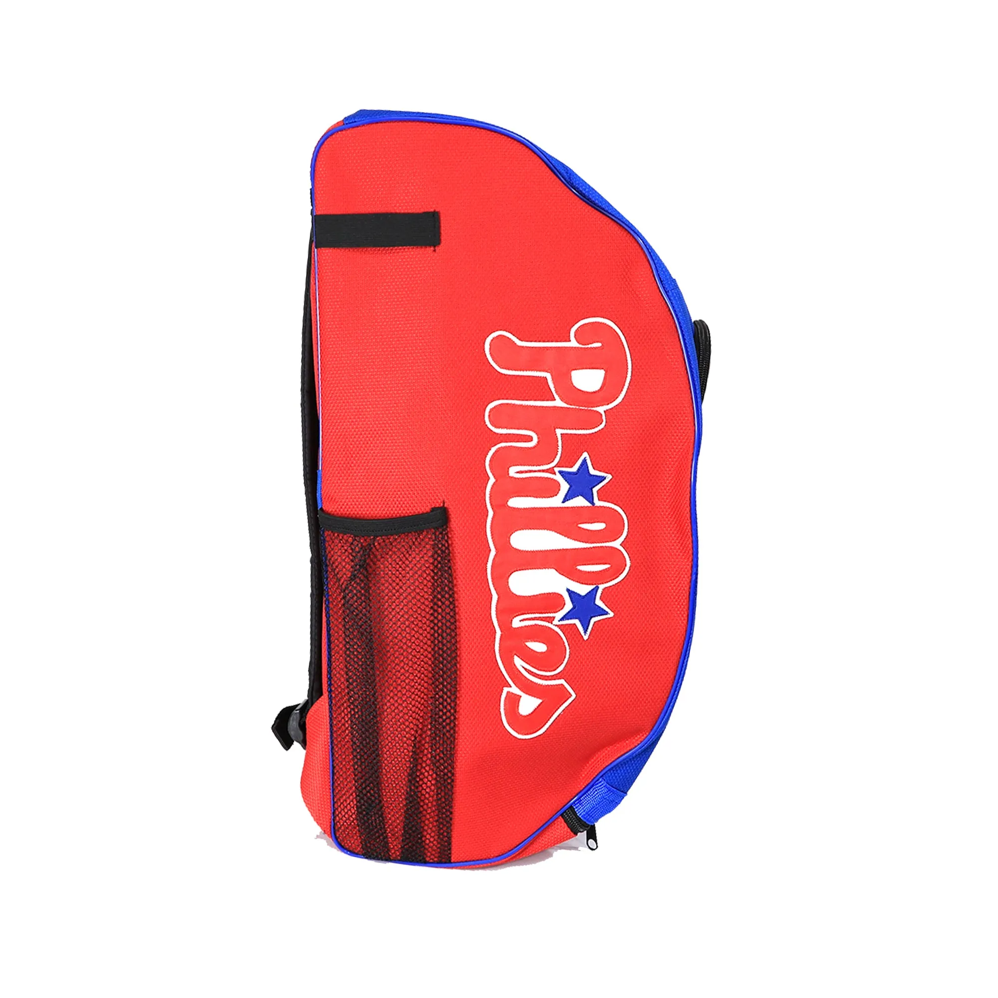 Back Pack Beisbol Softbol Phillies Rojo Azul Letra Roja