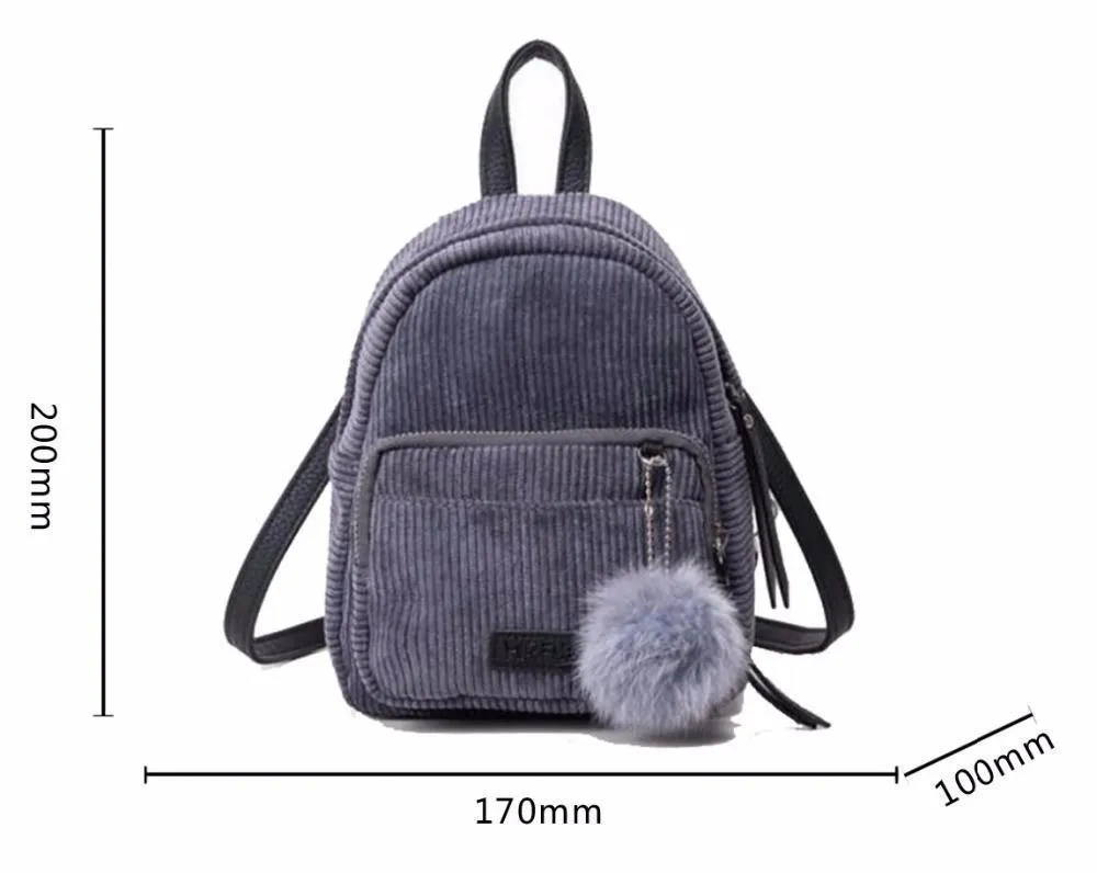 Backpack With Long Straps & Ball
