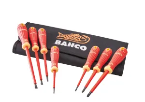Bahco 7 Piece VDE Screwdriver Set in Wallet