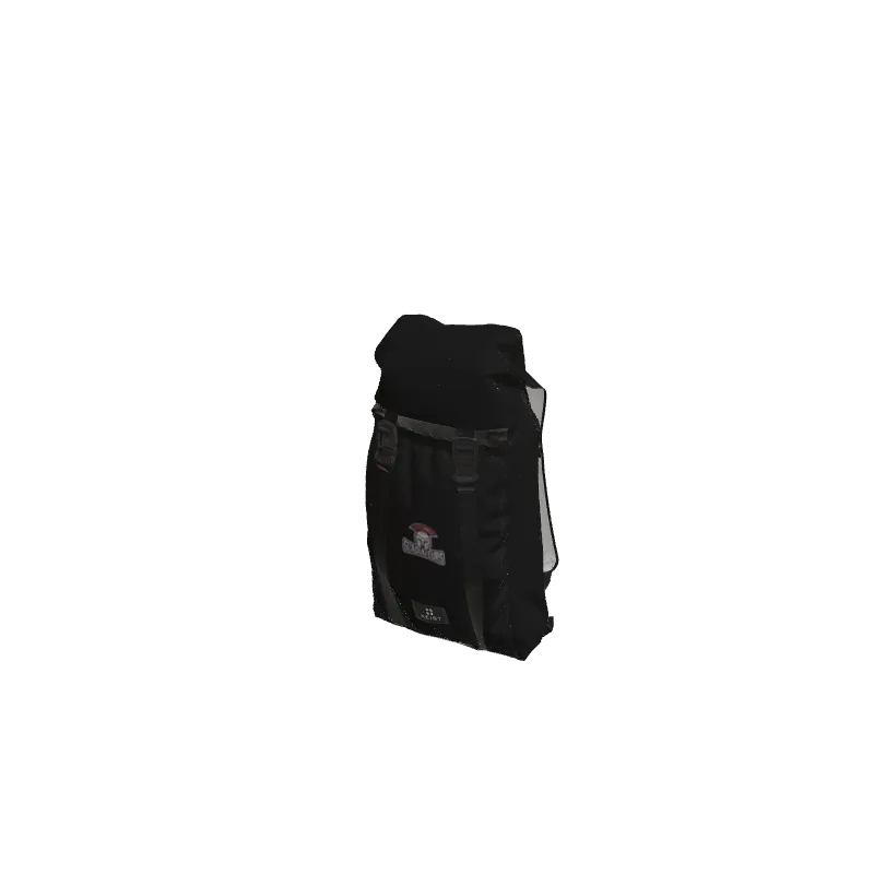 Basketball Dual Strap Black Dual Strap Backpack. (x 8)