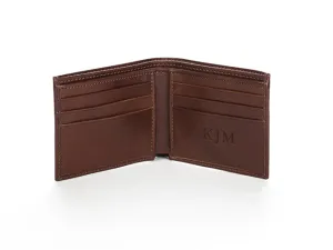 Bifold Wallet Monogram Custom Design