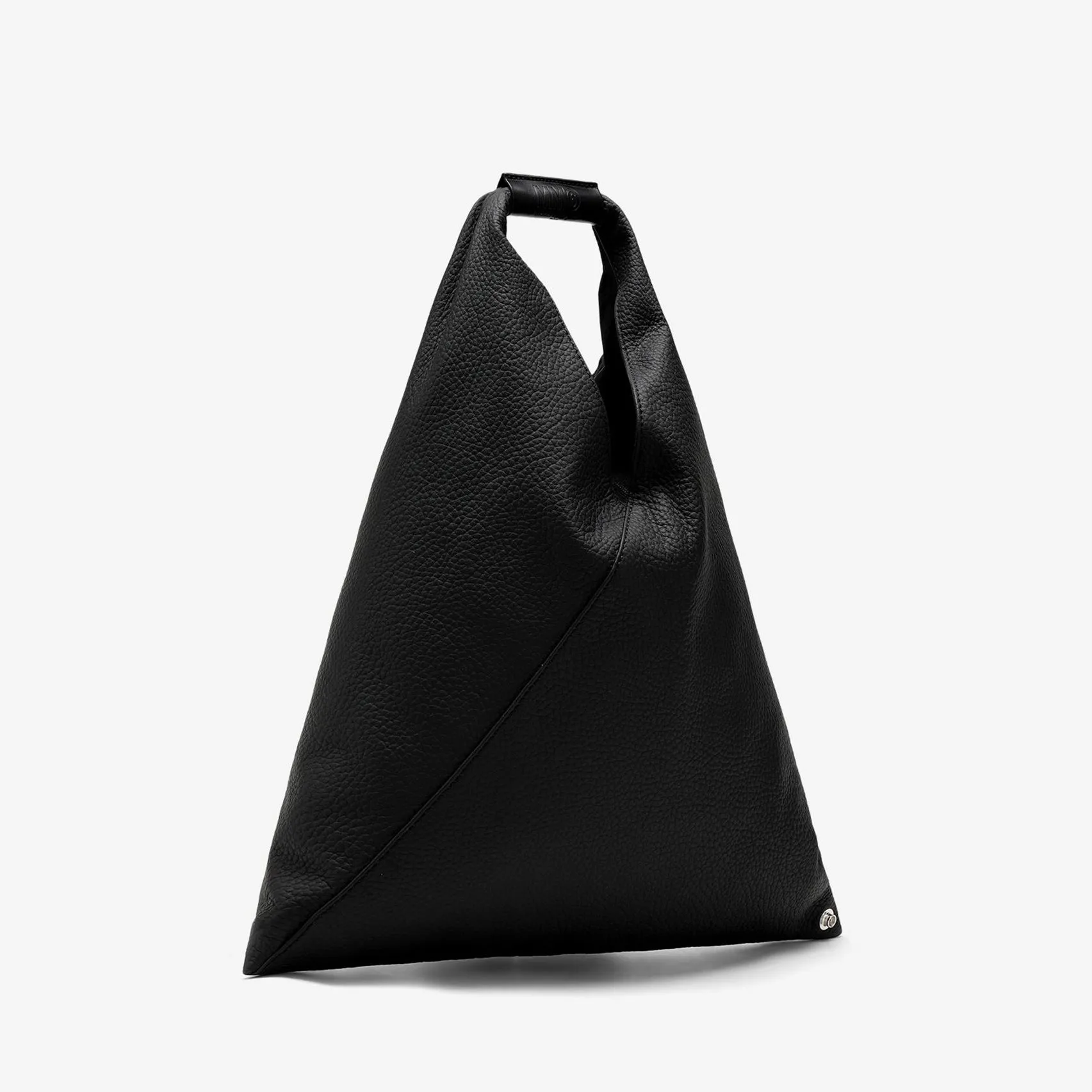 Big Natural Cowhide Tote Triangular Shoulder Bag