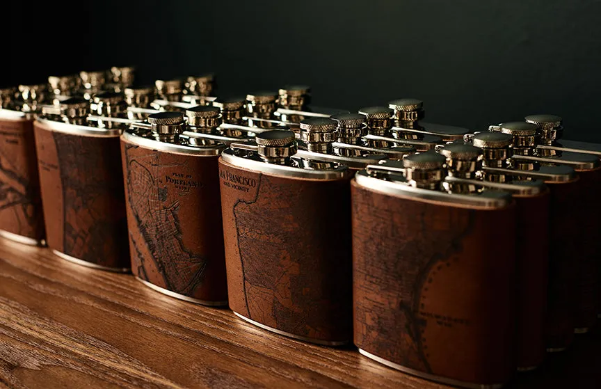 Big Sur Map Flask