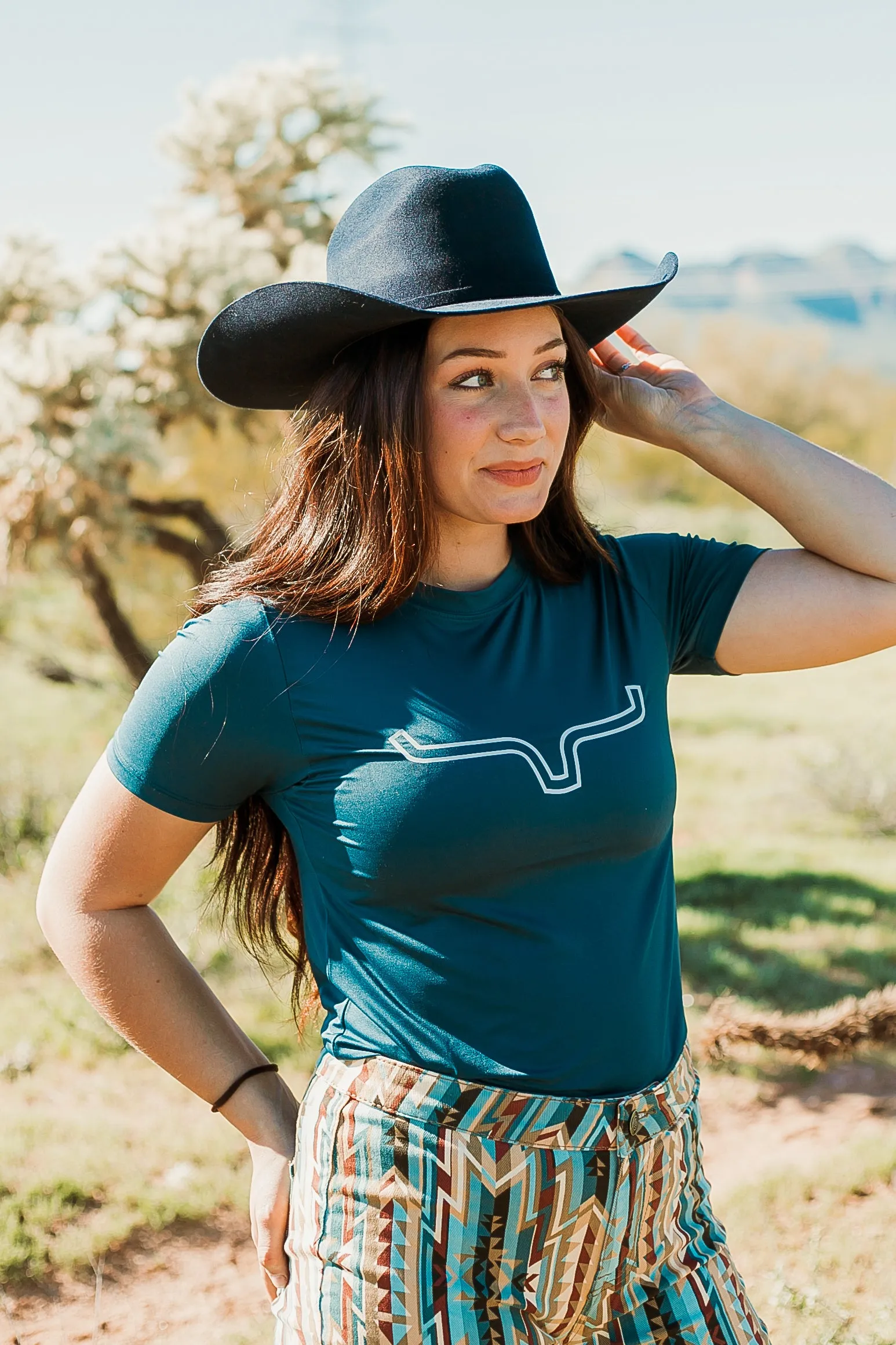Blue Outlier Performance Tech Tee