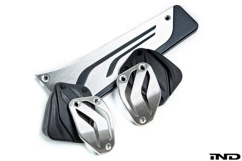 BMW M Performance Stainless Steel Pedal Set - Manual / DCT