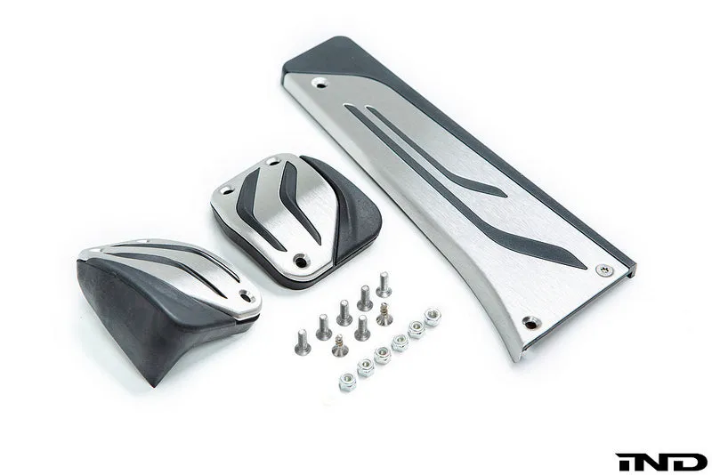 BMW M Performance Stainless Steel Pedal Set - Manual / DCT