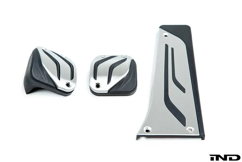 BMW M Performance Stainless Steel Pedal Set - Manual / DCT