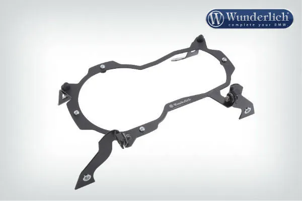 BMW R1200GSA Protection - Headlight Guard Foldable (Lexan Clear)