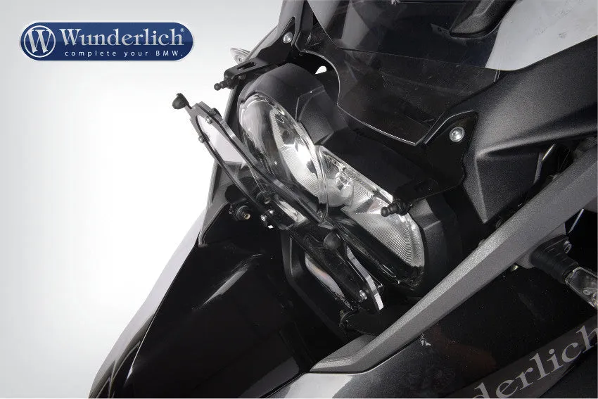 BMW R1200GSA Protection - Headlight Guard Foldable (Lexan Clear)