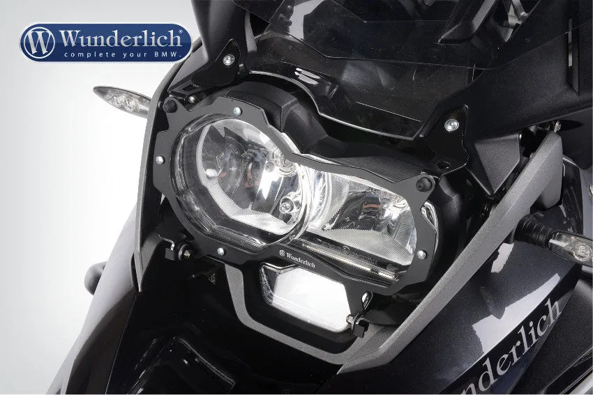 BMW R1200GSA Protection - Headlight Guard Foldable (Lexan Clear)
