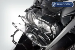 BMW R1200GSA Protection - Headlight Guard Foldable (Lexan Clear)