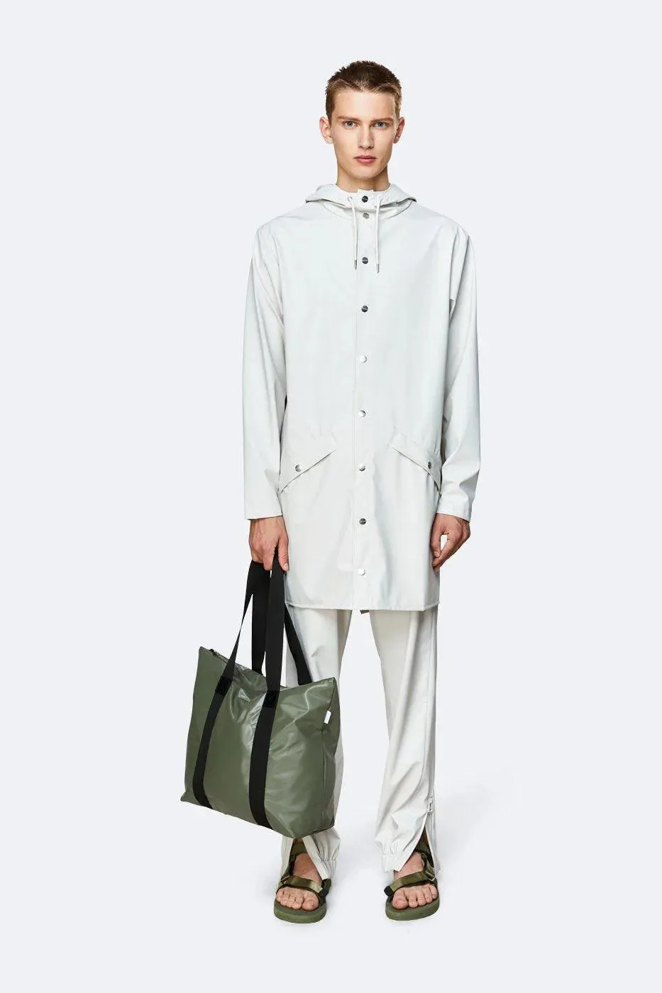Bolso Tote Bag Rush Shinny Olive