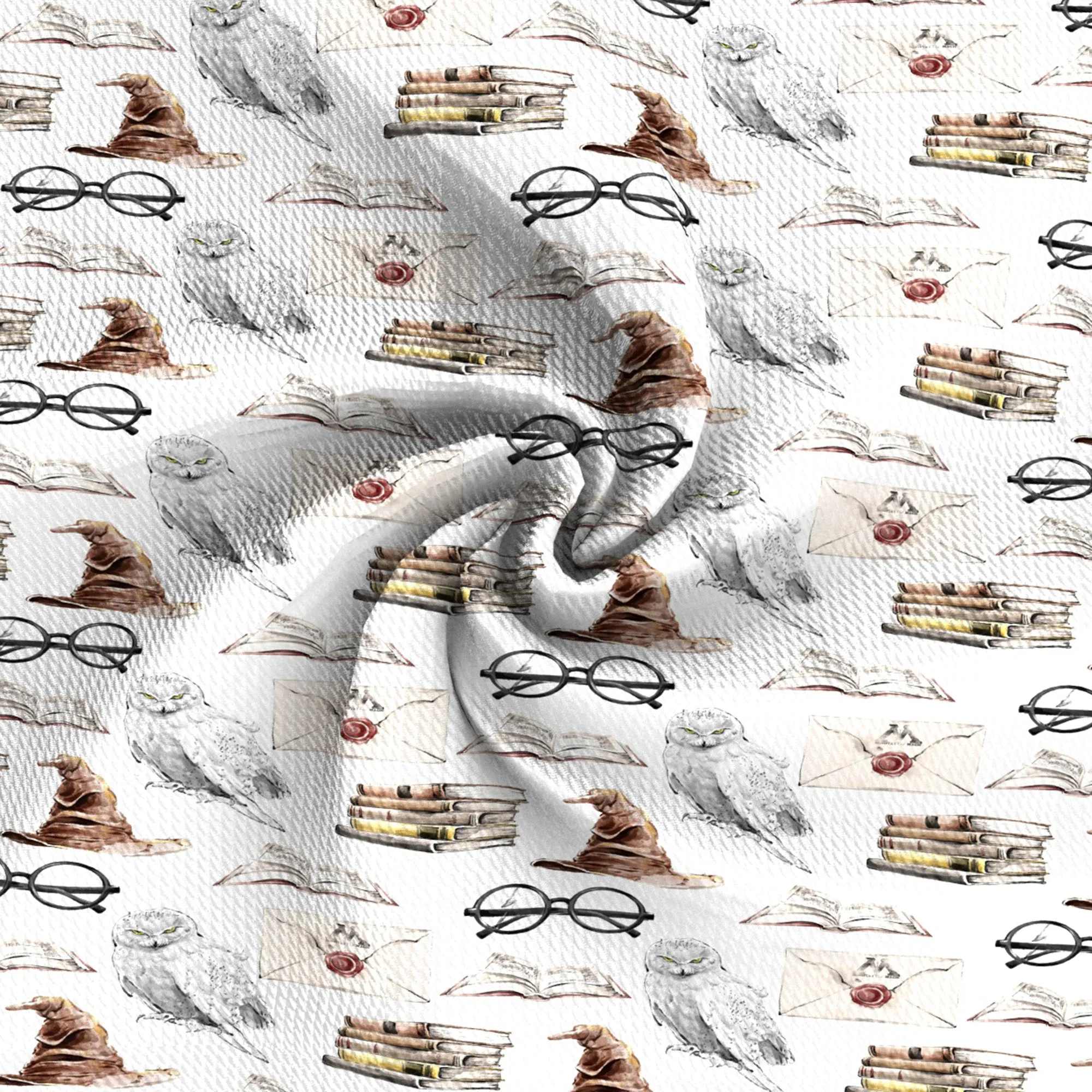 book cap hat printed fabric