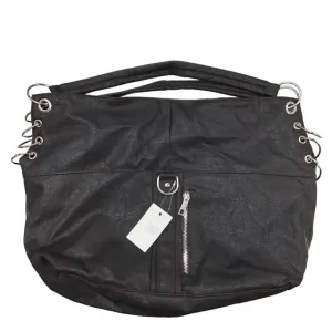 Brown Shoulder Bag NWT with Silver Accents