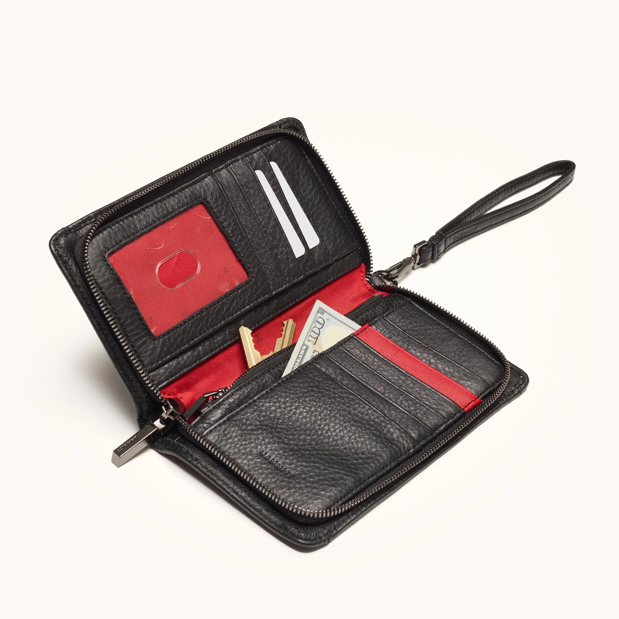 Bryant Wallet | Black/Gunmetal