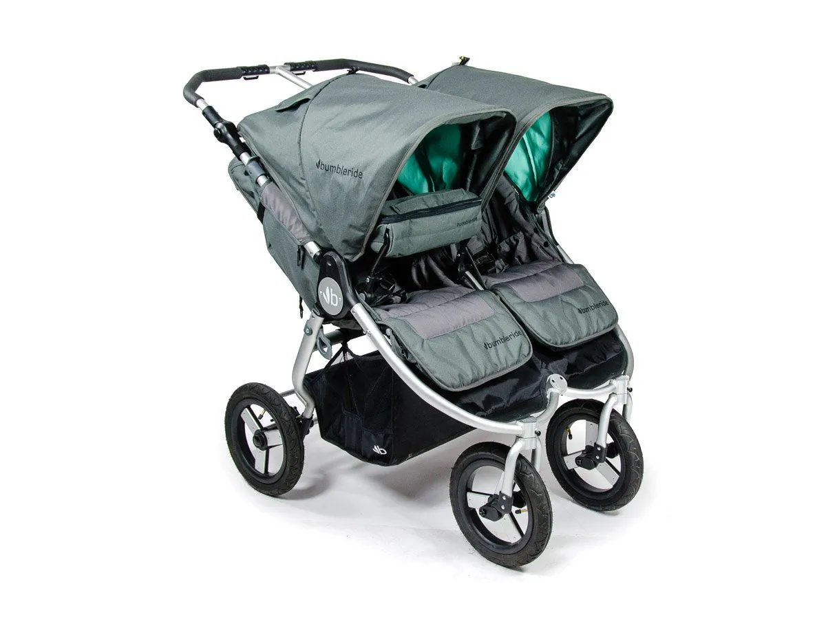 Bumbleride Indie Twin Snack Pack - Matte Black
