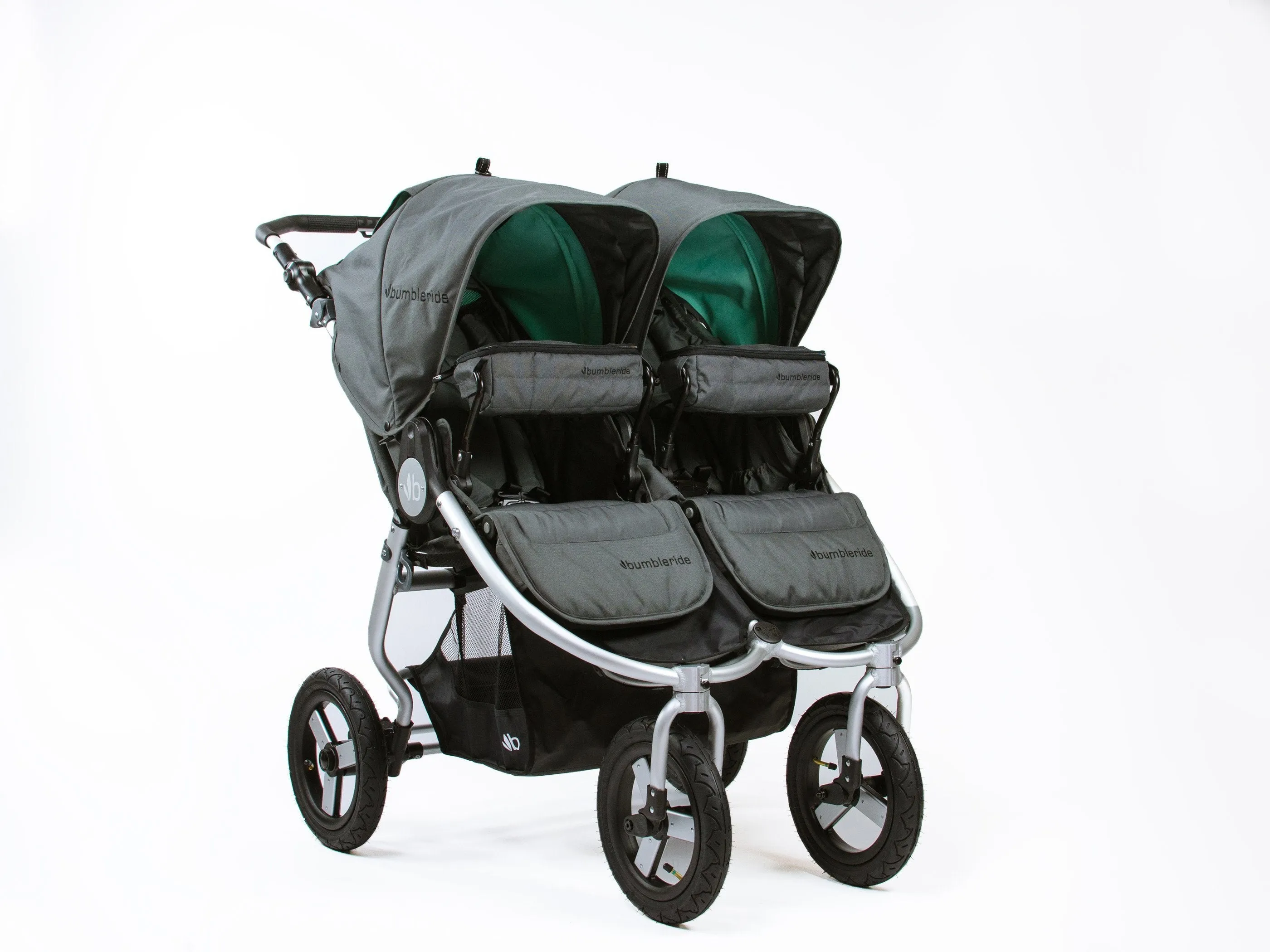 Bumbleride Indie Twin Snack Pack - Matte Black